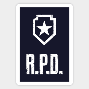 RESIDENT EVIL R.P.D. shield Magnet